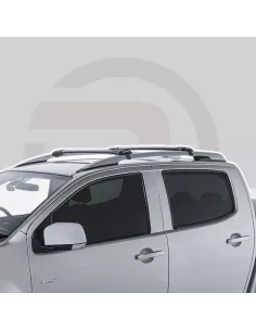 Kit 2 barres de toit RHINO RACK STEALTHBAR pour Isuzu D-Max 2