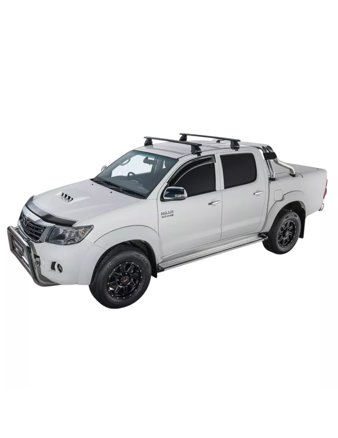 Kit 2 barres de toit RHINO RACK Vortex Toyota Hilux