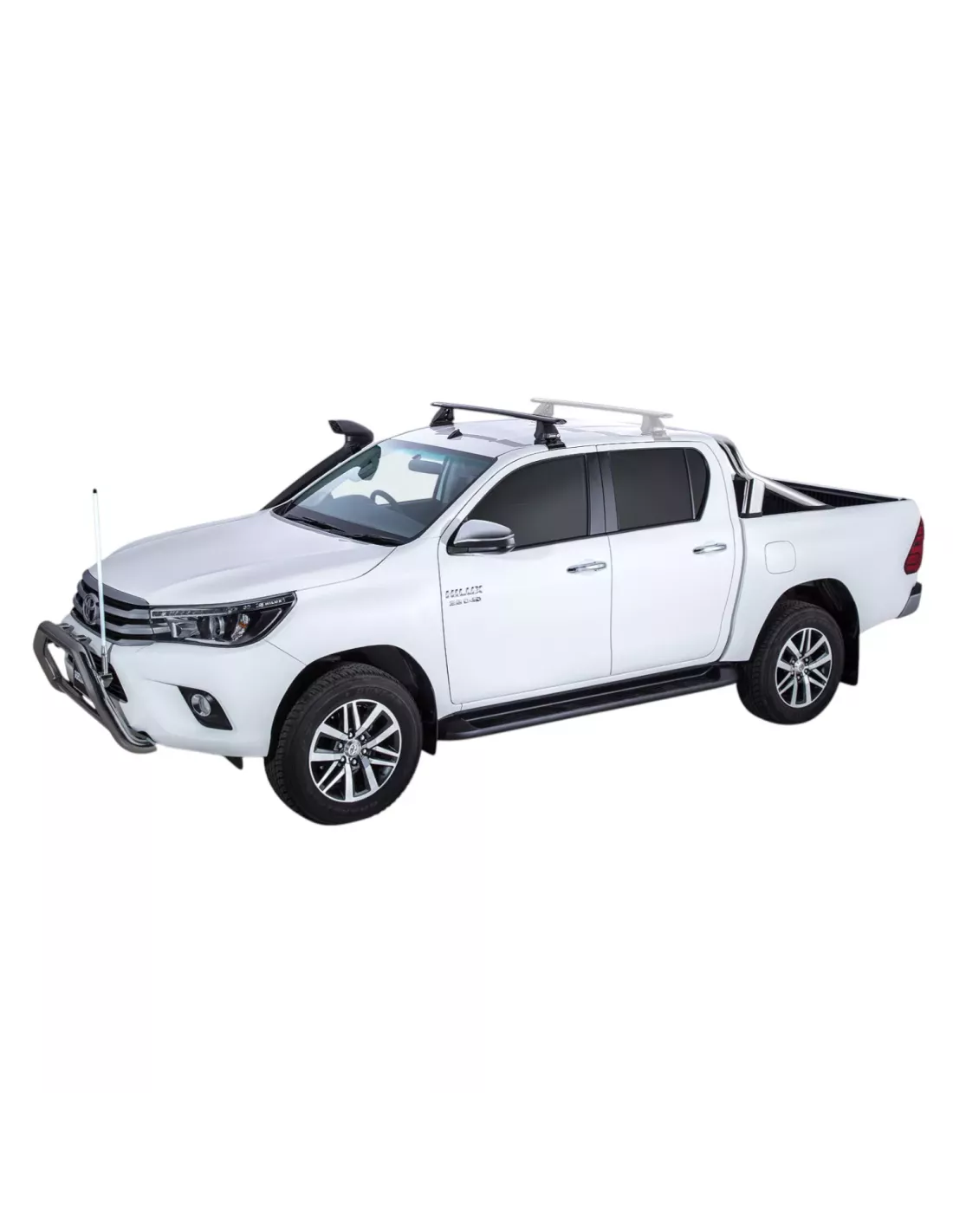 Kit 2 barres de toit RHINO RACK Vortex Toyota Hilux