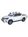 Kit 2 barres de toit RHINO RACK Heavy Duty Toyota Hilux