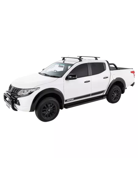 Kit 2 barres de toit RHINO RACK Vortex Mitsubishi L200