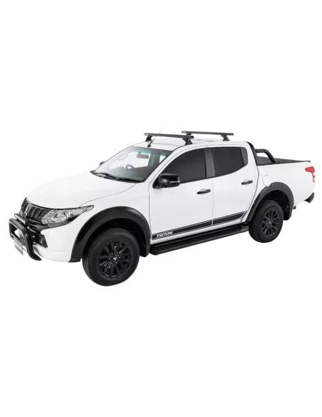 Kit 2 barres de toit RHINO RACK Heavy Duty Mitsubishi L200