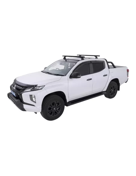 Kit 2 barres de toit RHINO RACK Heavy Duty Mitsubishi L200