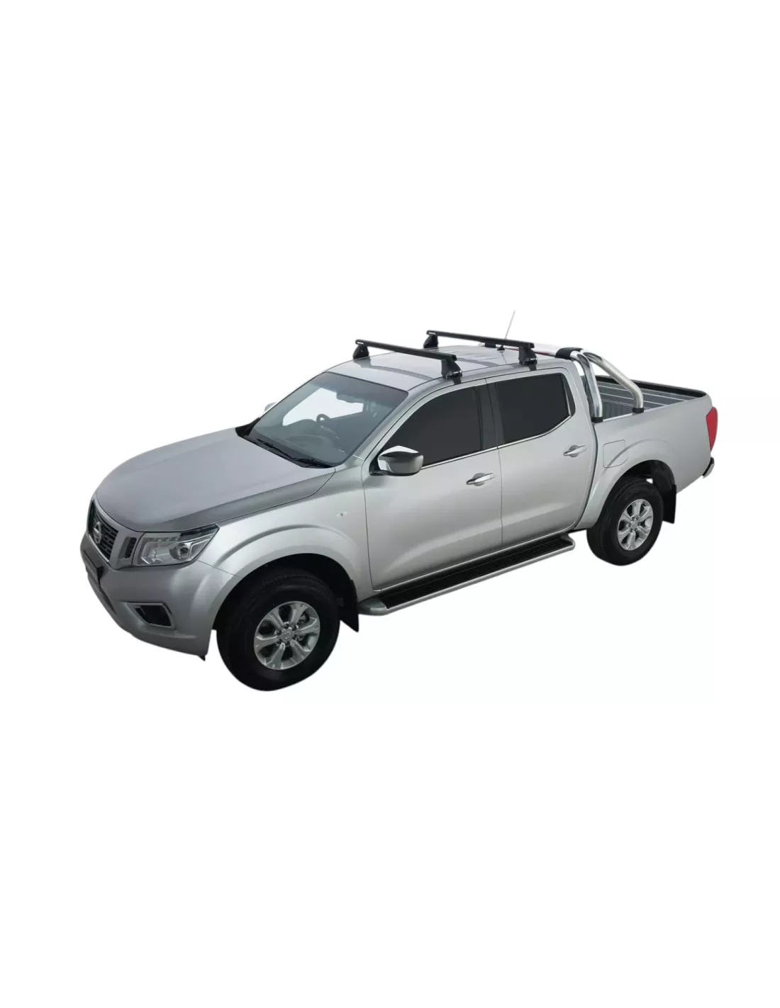 Kit 2 barres de toit RHINO RACK Heavy Duty Nissan Navara NP300 2015+