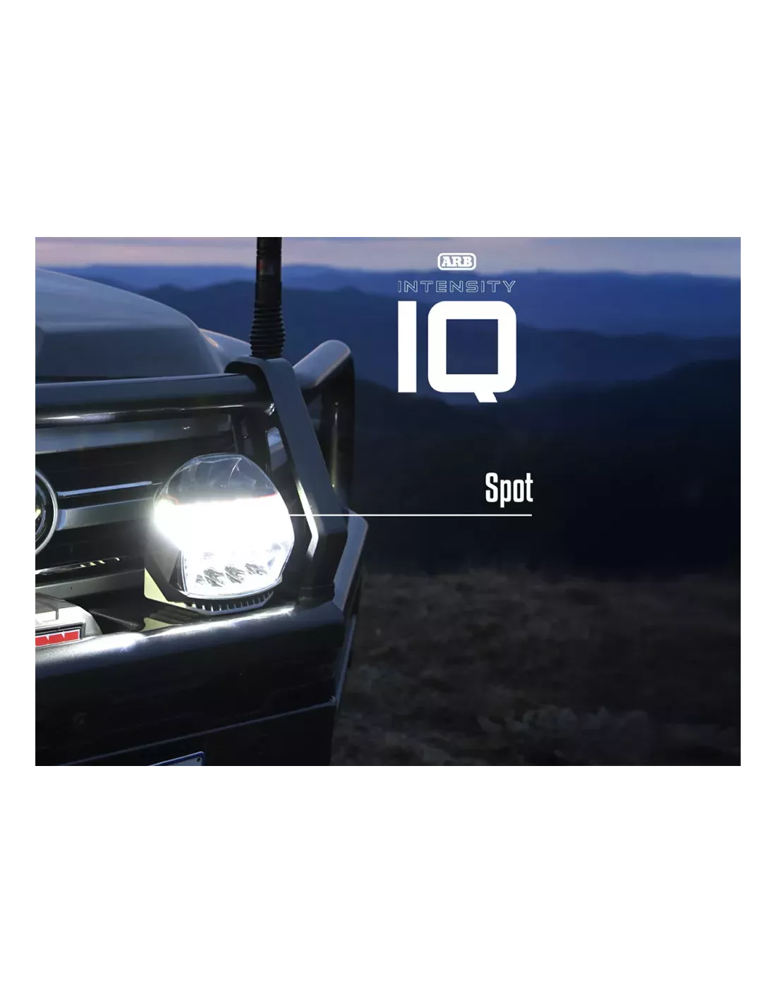 Phare additionnel LED ARB Intensity IQ 28 LED E-Mark