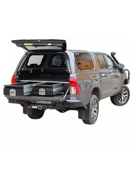 Plateau fixe avec tiroirs AEROKLAS pour Toyota Hilux