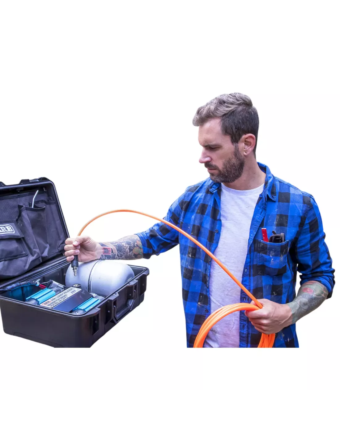 Kopie van Kopie van Kopie van Kopie van Compresseur portable T-MAX 72L/mn - 12V