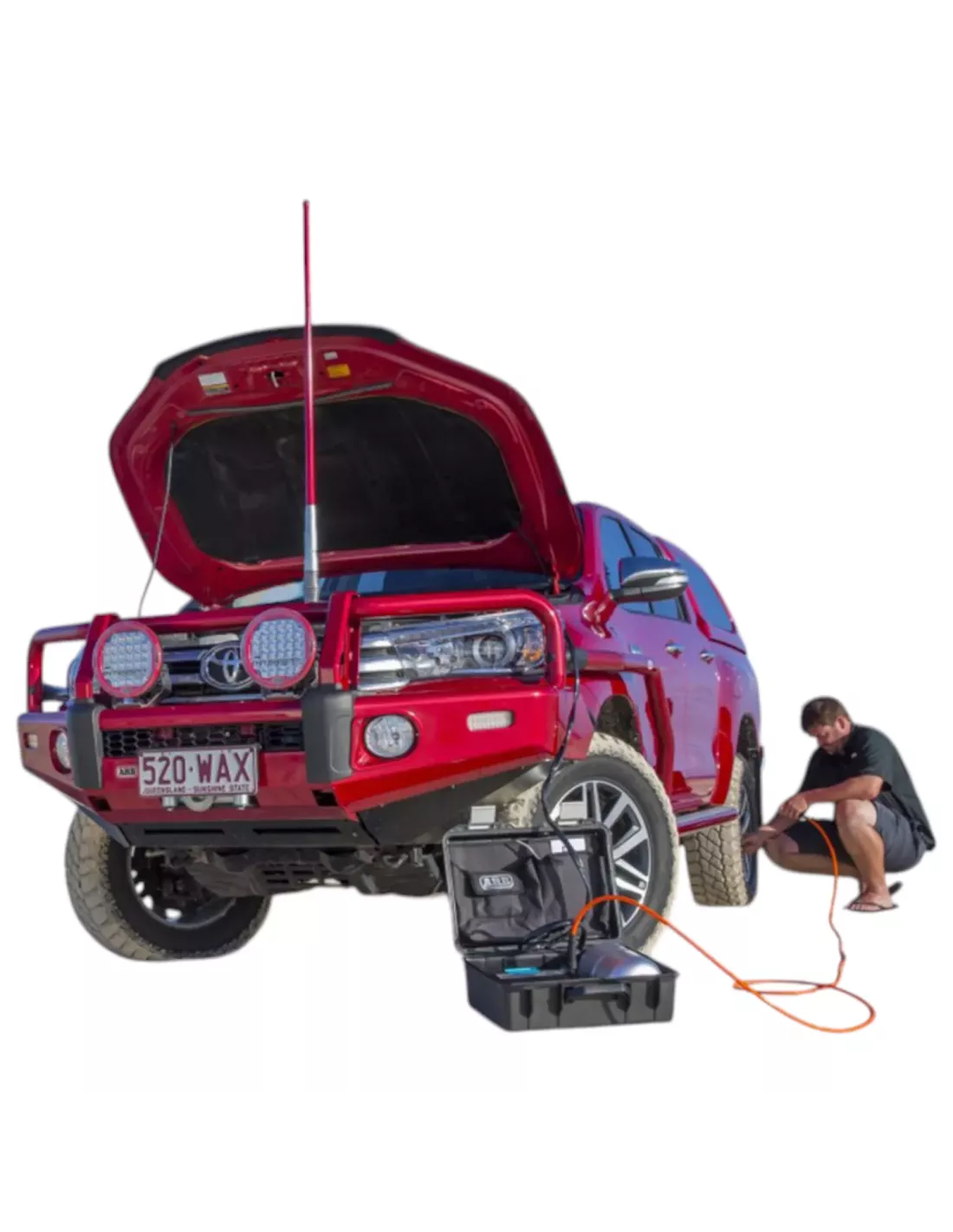 Kopie von Kopie von Kopie von Kopie von Tragbarer Kompressor T-MAX 72L/mn - 12V