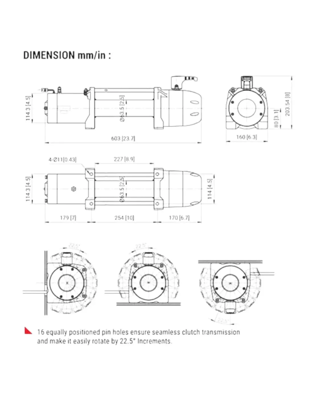 copy of copy of copy of copy of copy of Winch COME UP DV 9I 12V WA-DV9I