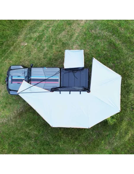 Auvent ROCKALU 450° (coté gauche)