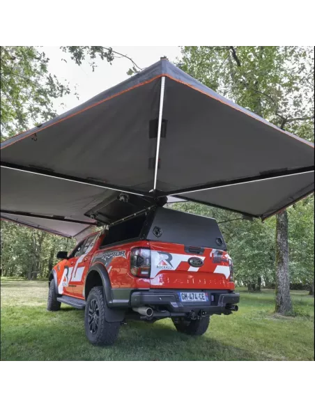 Auvent ROCKALU 450° (coté gauche)