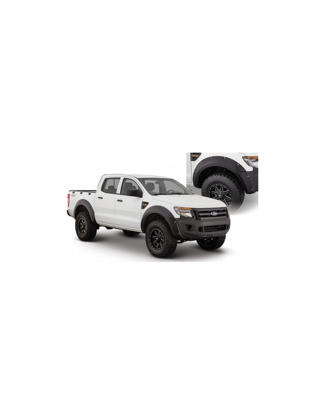Elargisseurs d'ailes Ford Ranger 2012-2015
