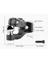 Kopie van Chape agraire 2 trous Ø 17mm entraxe 90mm pour Ford Ranger