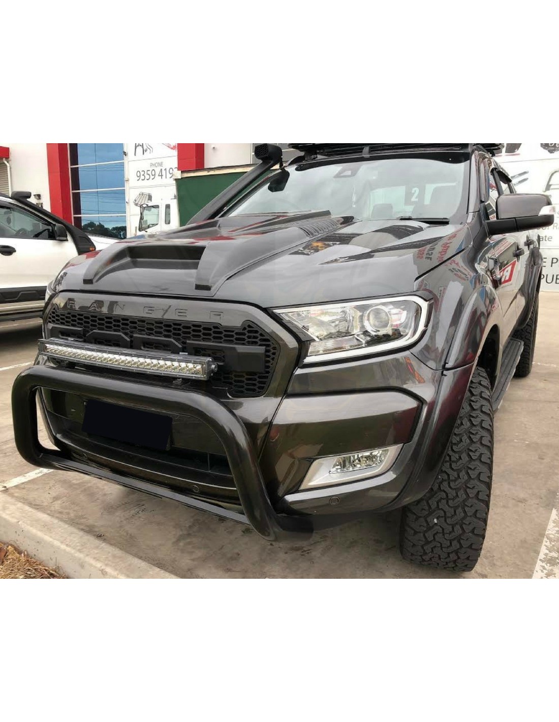 Prise d'air capot "Viper" pour Ford Ranger 2016-2022
