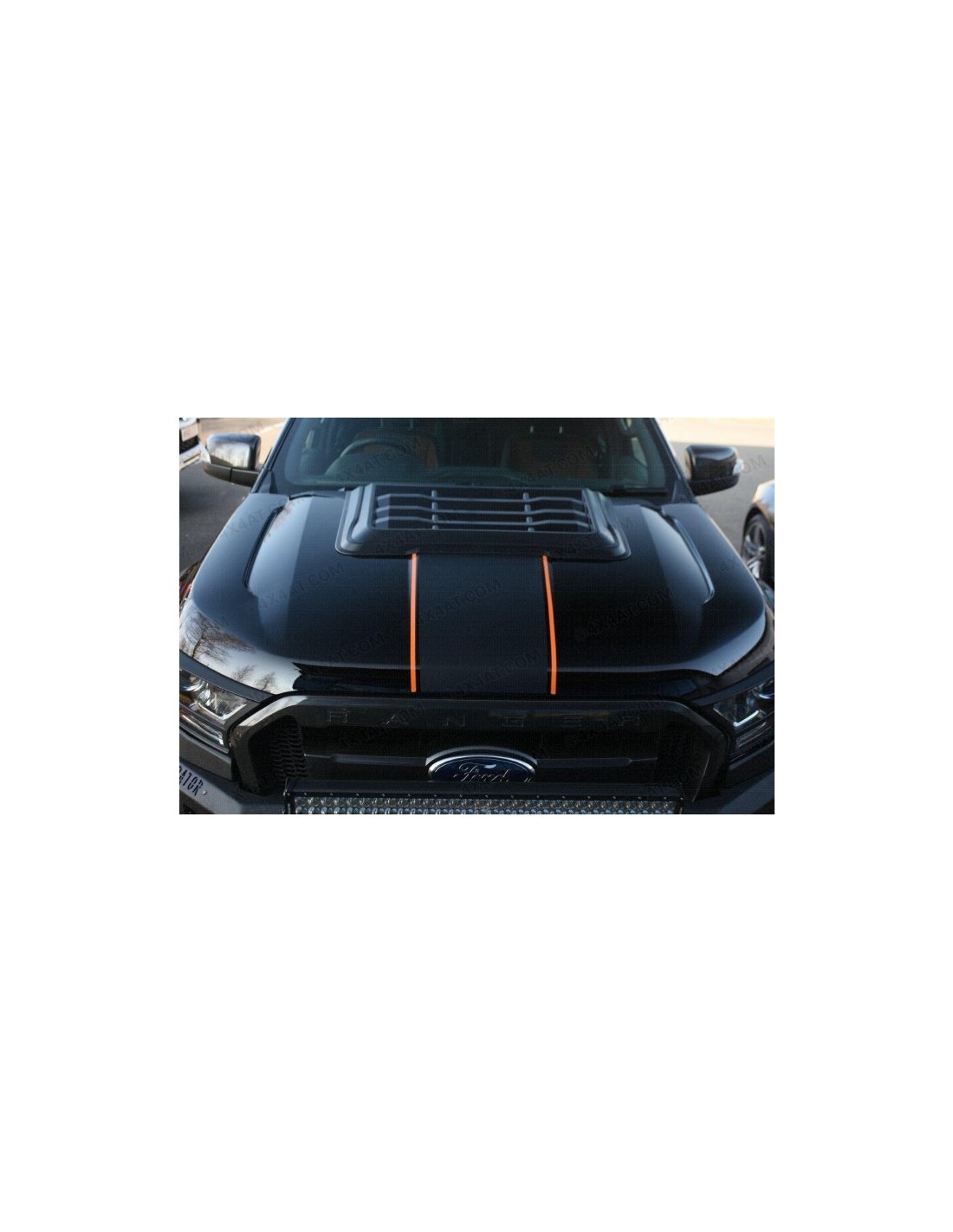 Type 4 hood air intake for Ford Ranger 2016-2022