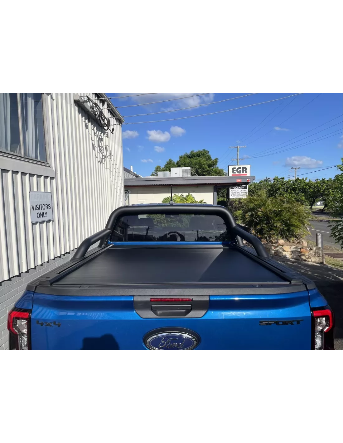 copy of copy of AEROKLAS Ford Ranger Raptor 2022+ Electric Tank Curtain