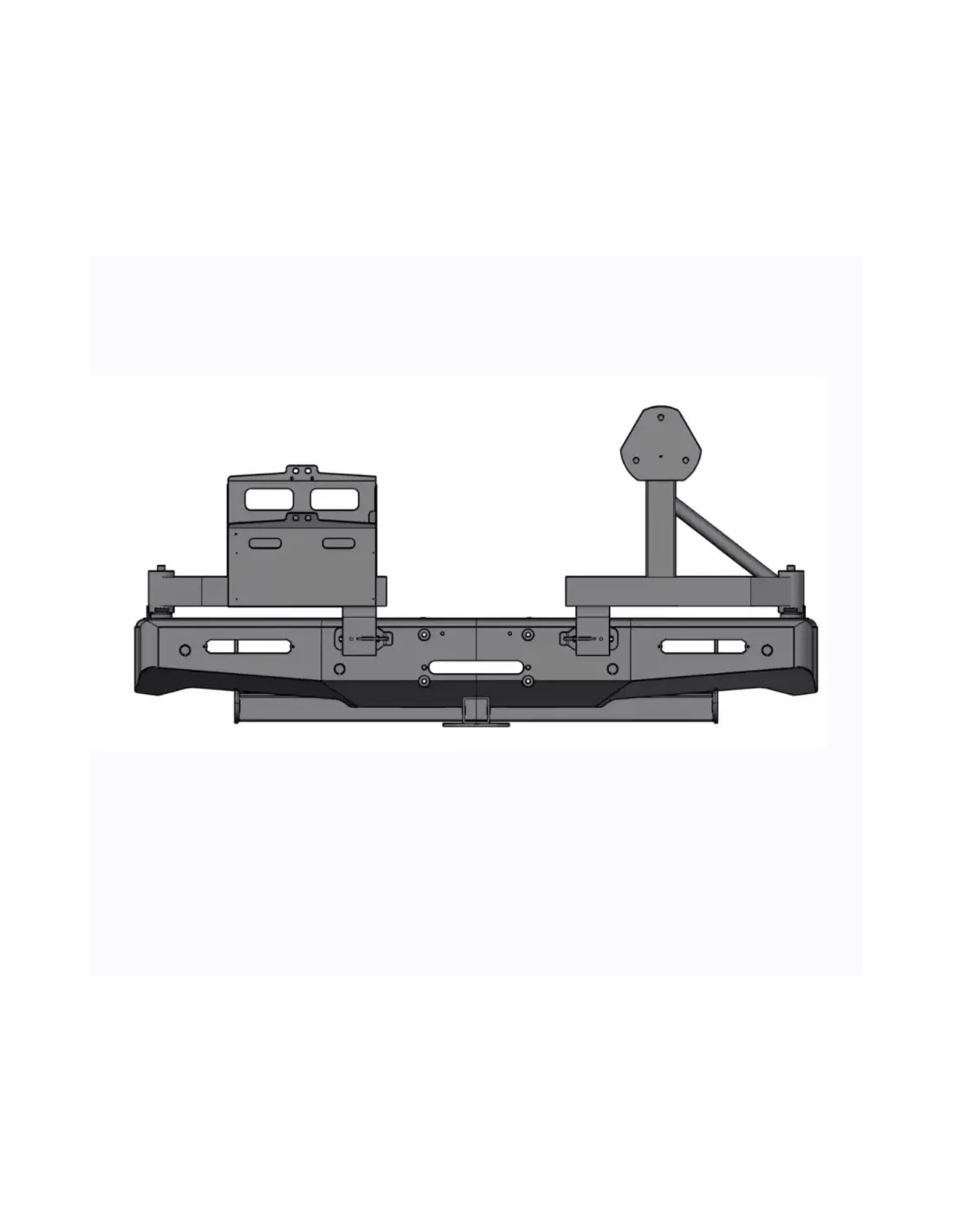 Kopie van copy of Pare-choc arrière off road Ford Ranger 2012-2022