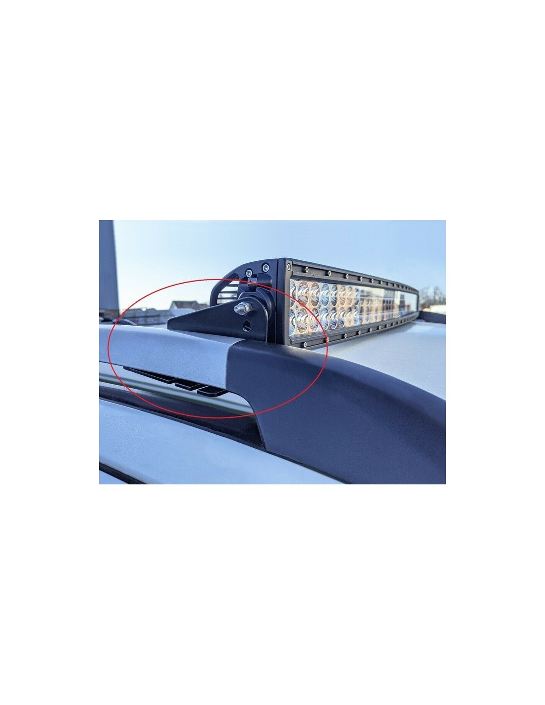 Gambe di fissaggio per montaggio LED Bar 40 "Ford Ranger