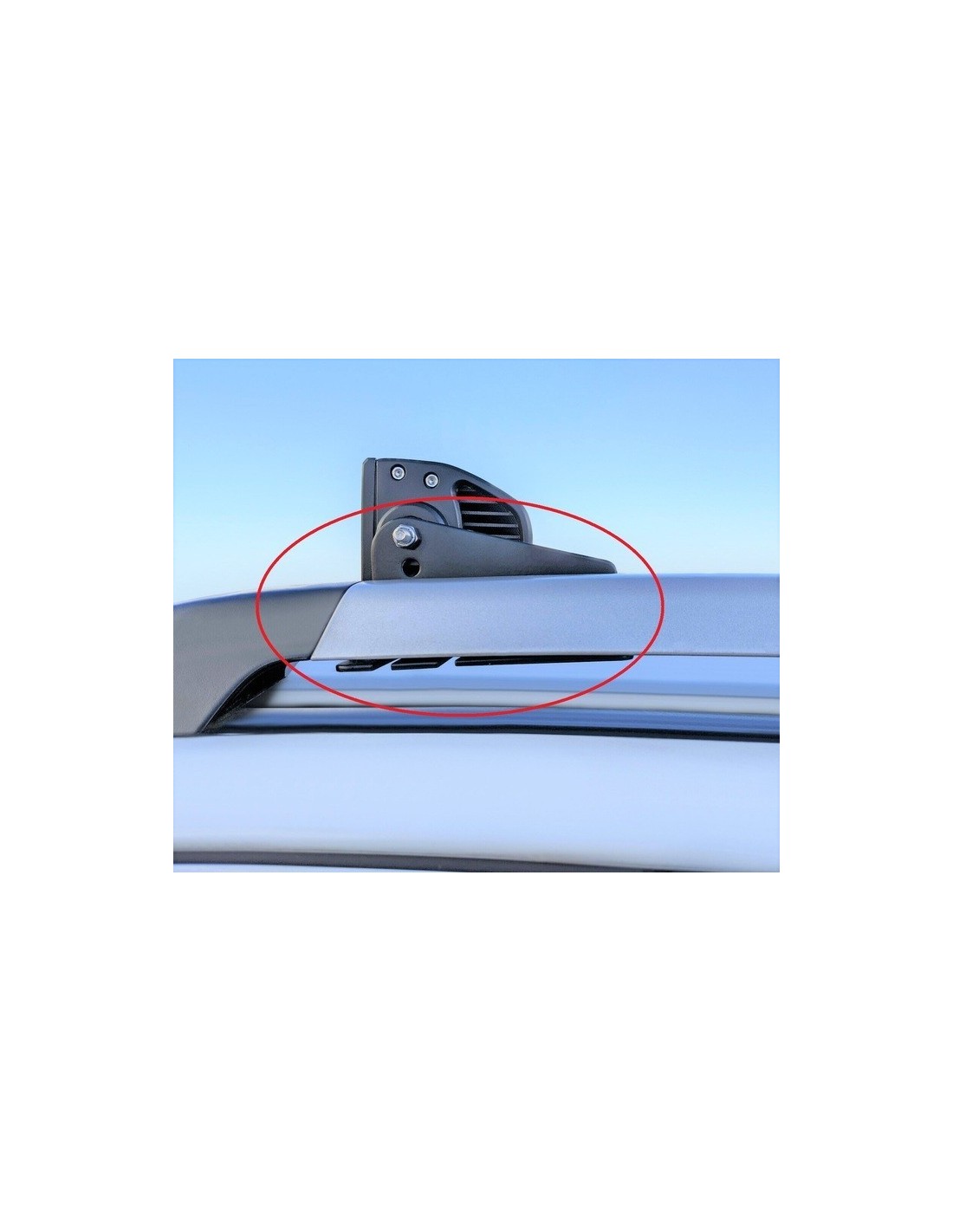 Fastening pads for mounting 40" LED bars Ford Ranger