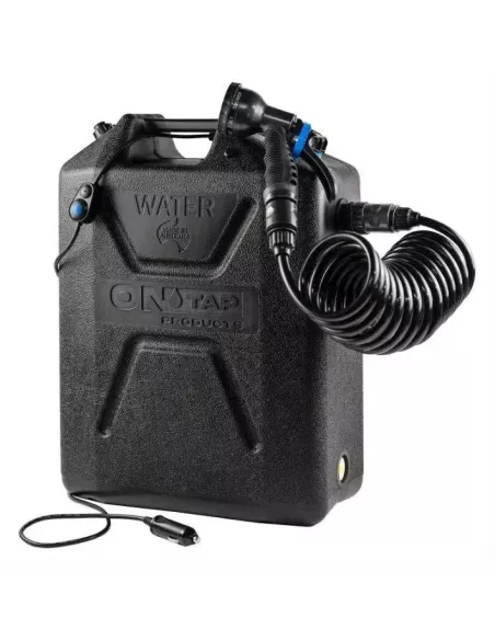 Douche portable 12V Ontap 22L – douche nomade camping, plage et 4x4