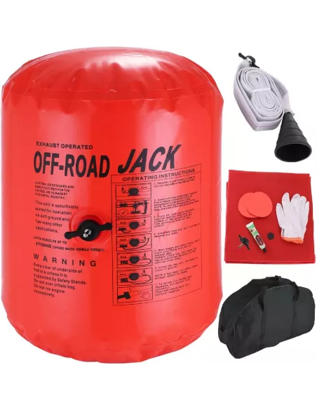 Cric à air 4 T gonflage compresseur ou échappement