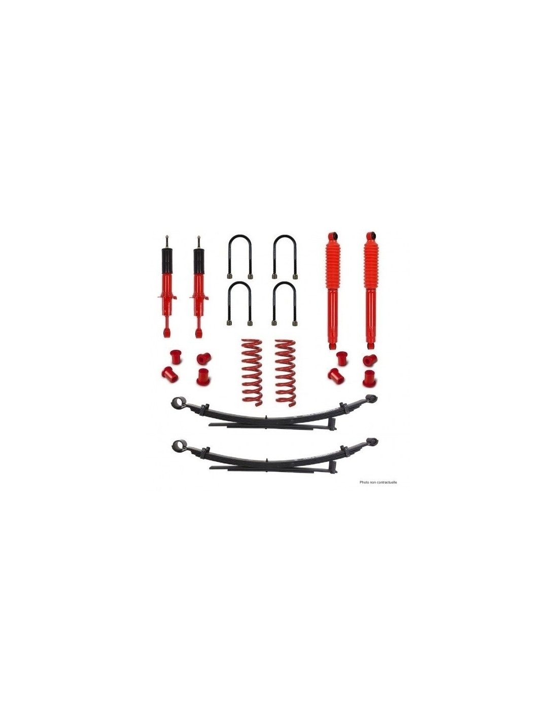 Kit suspension +50mm Isuzu D-Max 2012-2020