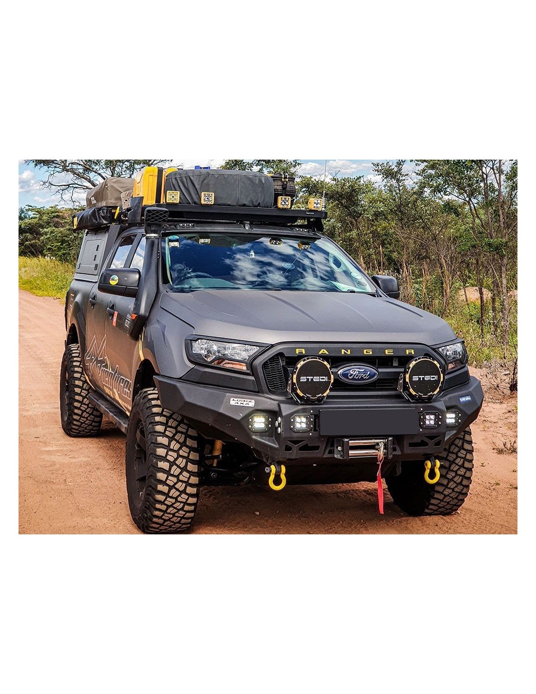 Galleria del tetto anteriore del corridore per Ford Ranger