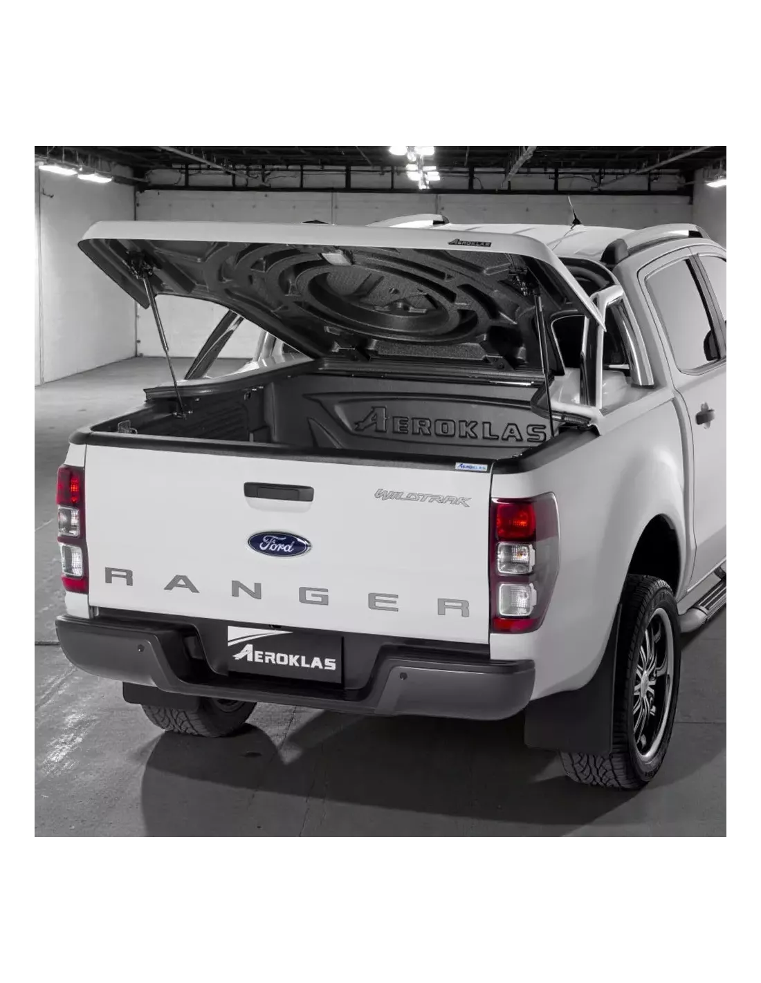 copy of Ford Ranger Super Cab 2012-2022 rigid aluminium tank cover