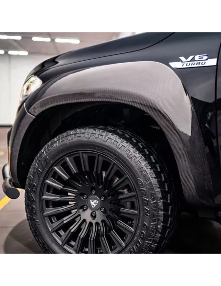 Elargisseurs d'ailes 120mm fibre de carbon Mercedes Classe X