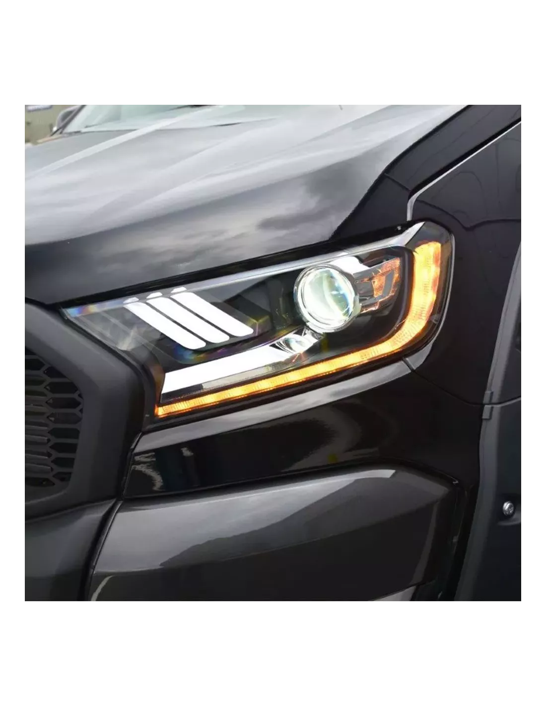 copy of Mustang front lights for Ford Ranger