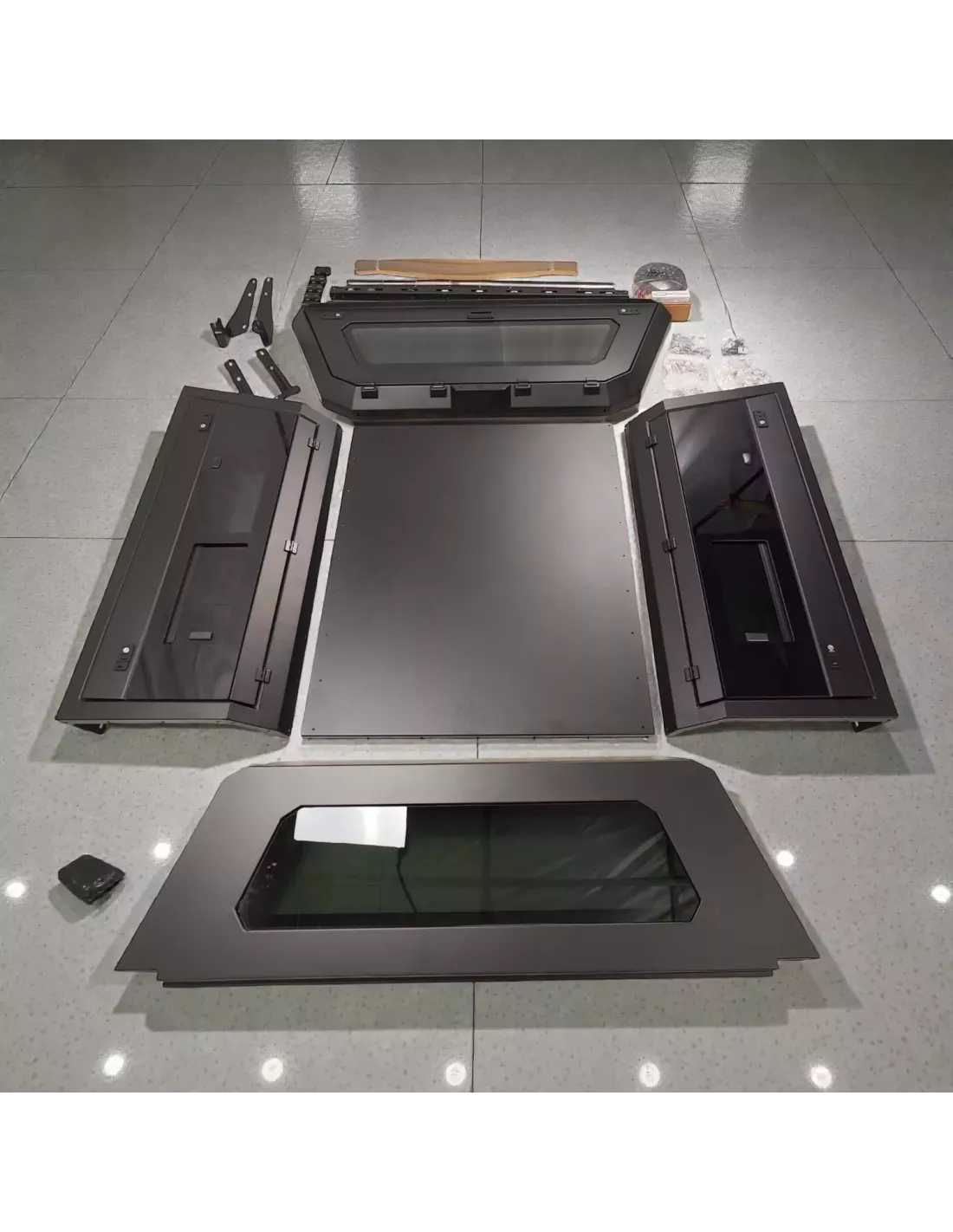 Hard Top Aluminum Traveller Ford Ranger Super Cab 2012-2022