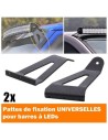 Bevestigingspen voor montage LED Bar 40 "Ford Ranger