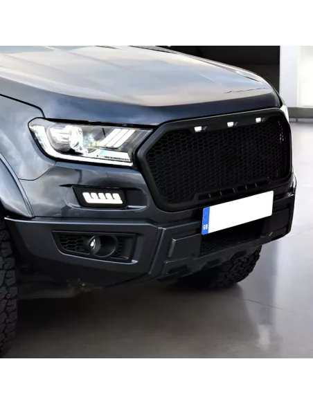Kit pare-choc type Raptor Ford Ranger 2016-2022 + calandre LED