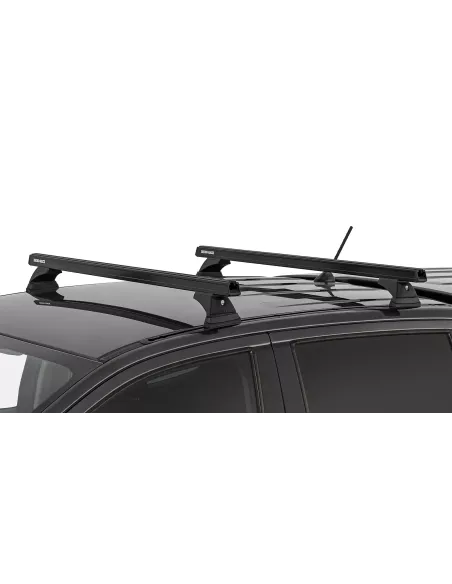 Kit 2 barres de toit RHINO RACK Heavy Duty sur rails Ford Ranger Raptor 2019-2022