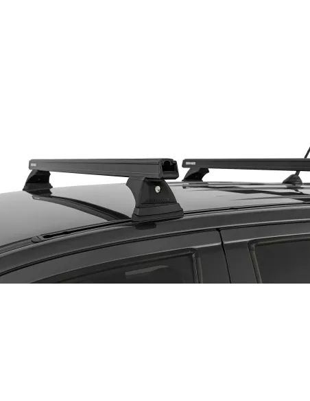 Kit 2 barres de toit RHINO RACK Heavy Duty sur rails Ford Ranger Raptor 2019-2022