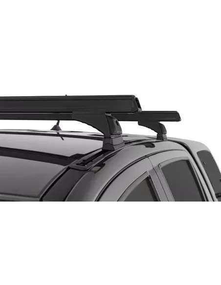 Kit 2 barres de toit RHINO RACK Heavy Duty sur rails Ford Ranger 2012-2022