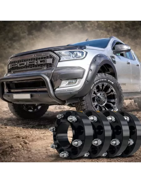 Pack élargisseurs d'ailes + élargisseurs de voie 35mm Ford Ranger 2012-2022