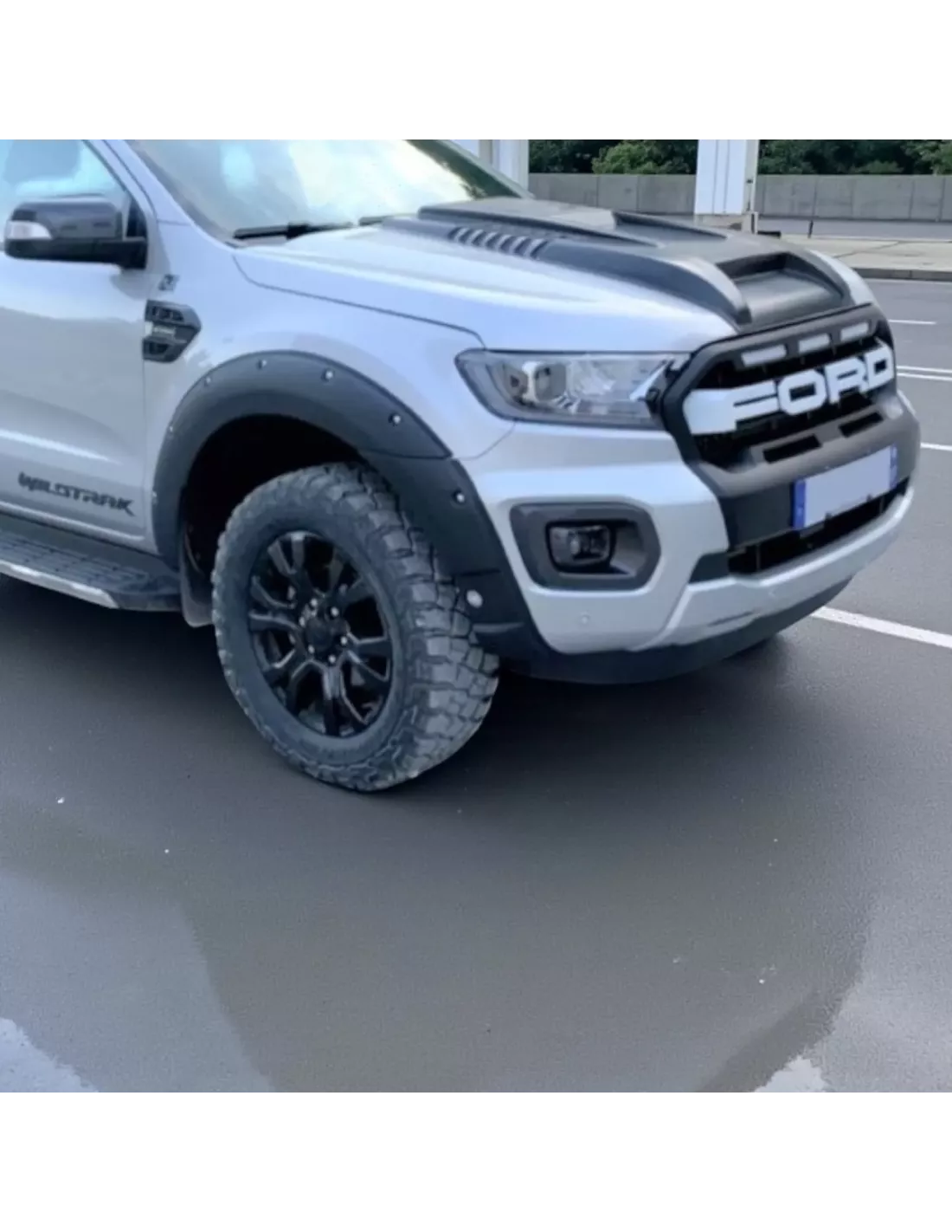 Pack élargisseurs d'ailes + élargisseurs de voie 35mm Ford Ranger 2012-2022