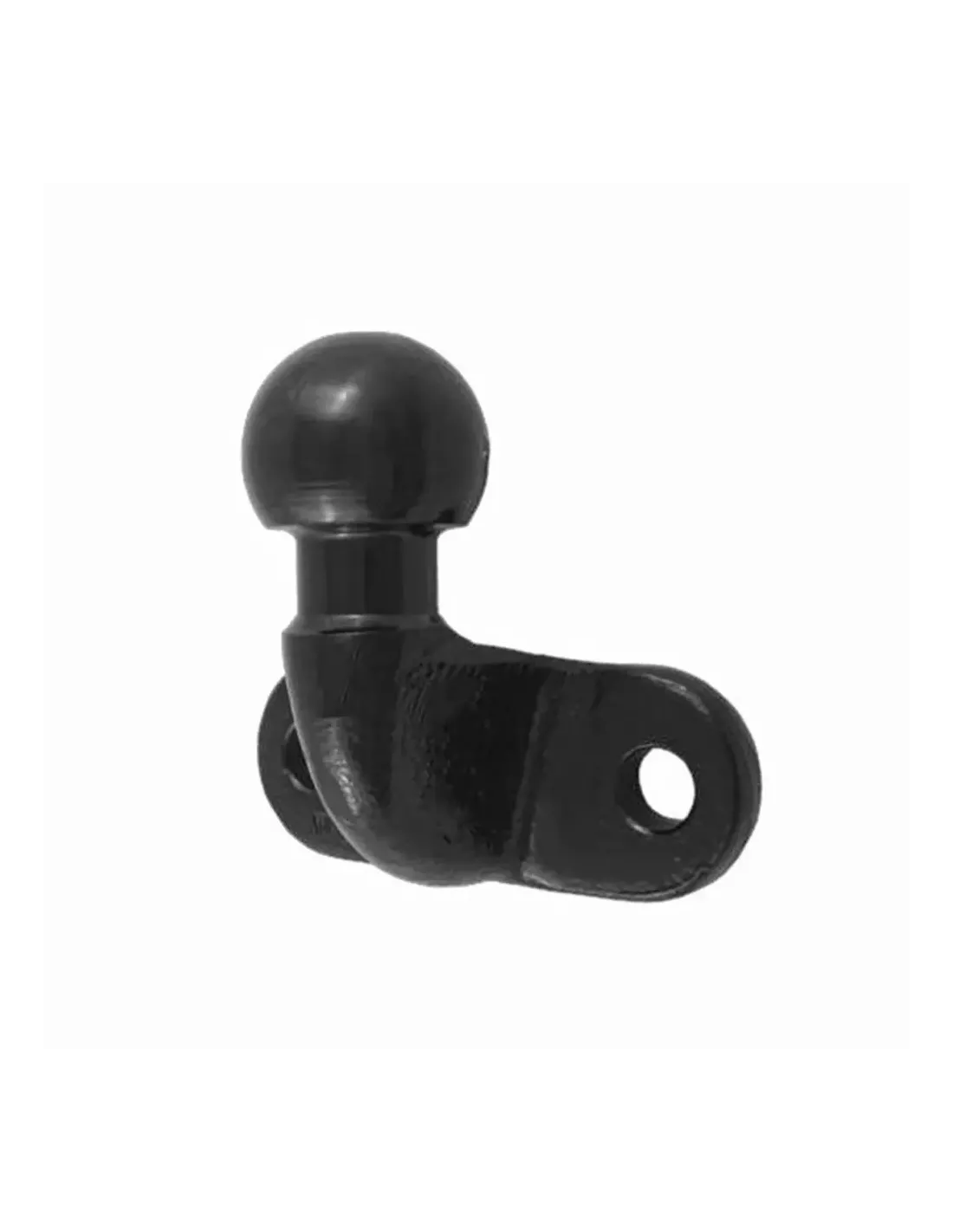 Boule d’attelage 50 mm noire homologuée UE – Haute résistance