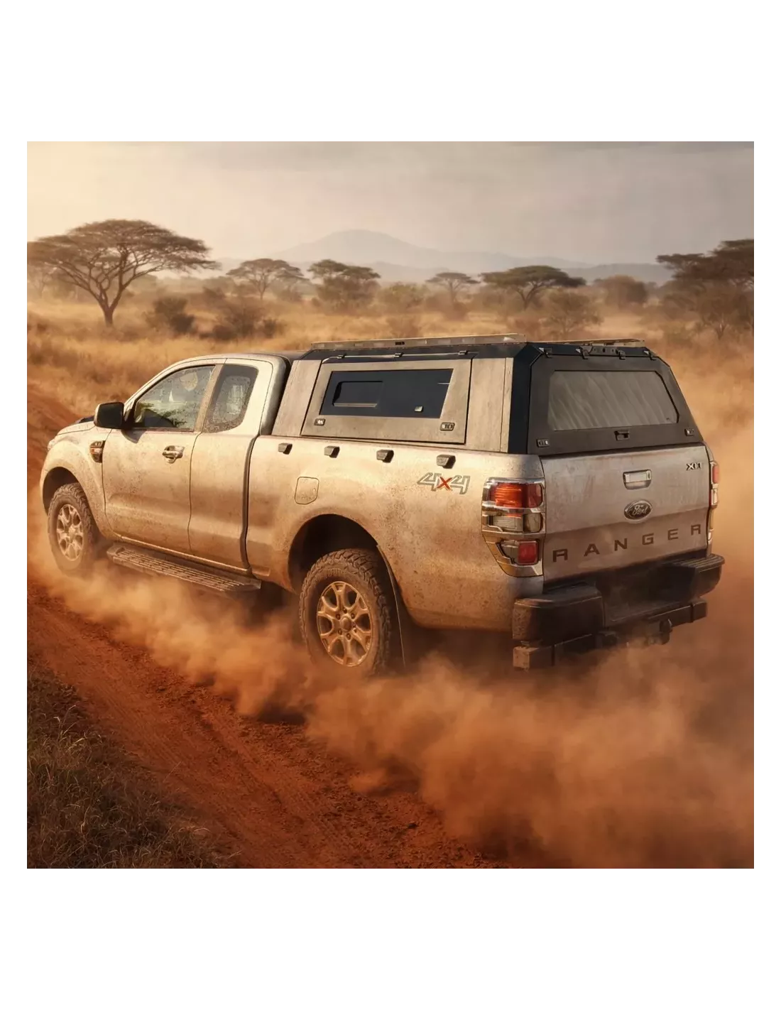 Hard Top Ford Ranger Super Cab 2012-2022 Stahl | Store-Offroad