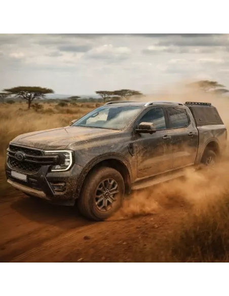 Hard top aluminium Ford Ranger 2023+ compatible tente de toit