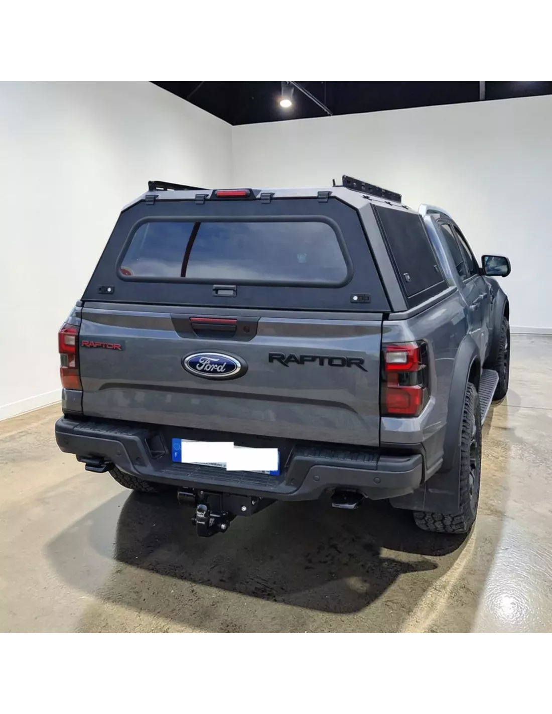 Hard top aluminium Ford Ranger Raptor 2022+ Adventurer noir mat