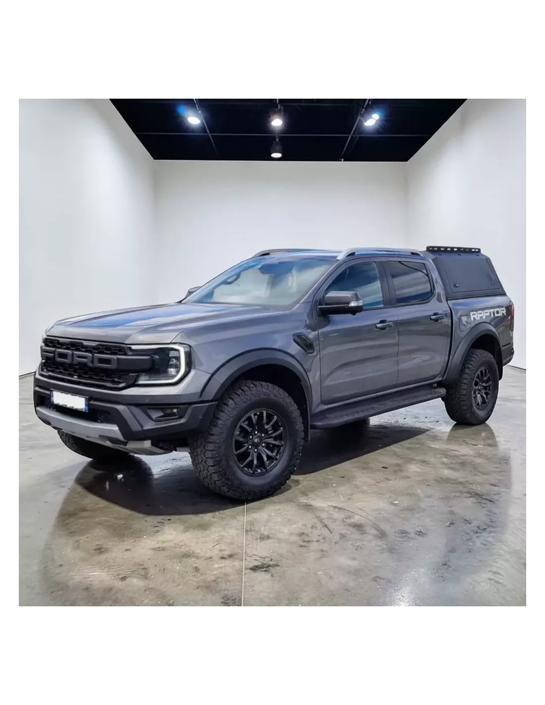 Hard top aluminium Ford Ranger Raptor 2022+ Adventurer noir mat