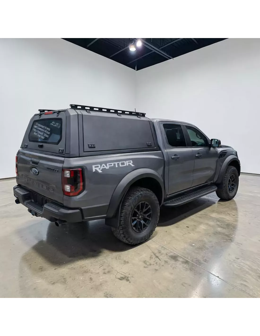 Hard top aluminium Ford Ranger Raptor 2022+ Adventurer noir mat