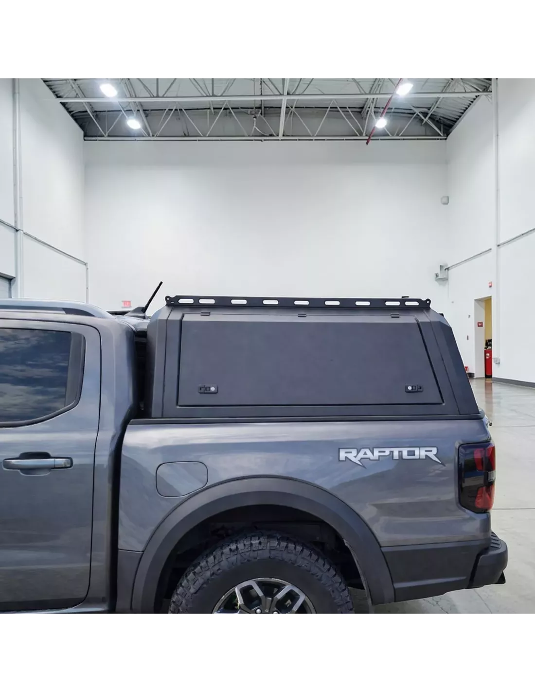 Hard top aluminium Ford Ranger Raptor 2022+ Adventurer noir mat
