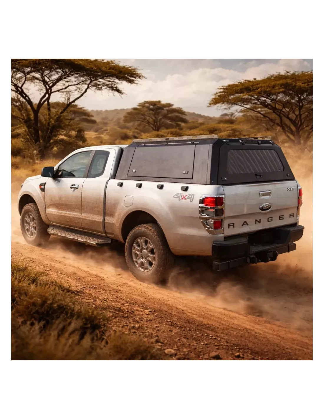 Hard Top Aluminium Ford Ranger Super Cab 2012-2022 | Store-Offroad