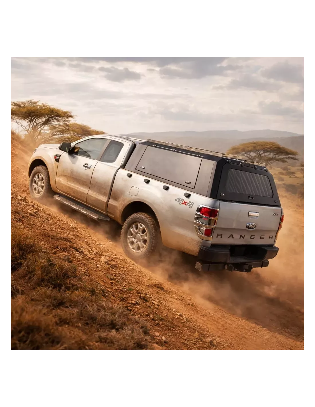 Hard Top Aluminium Ford Ranger Super Cab 2012-2022 | Store-Offroad