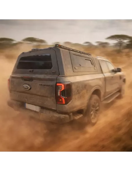 Hard top aluminium Ford Ranger Super Cab 2023+ Traveller