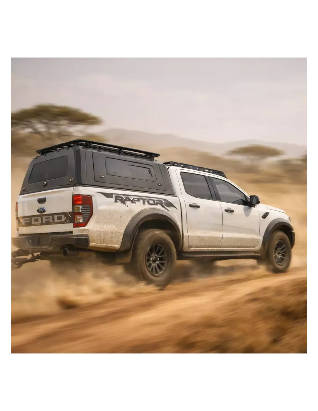 Hard Top Aluminium Ford Ranger Raptor 2019-2022 with sliding windows