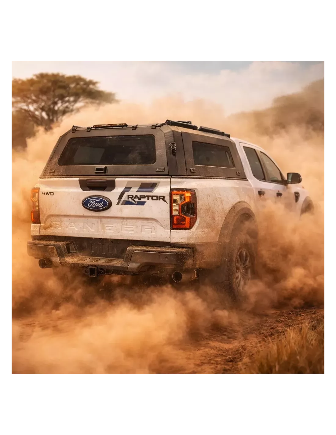 Hard Top Ranger-Offroad Traveller Ford Ranger Raptor 2019–2021 Aluminium